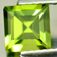 Magnificent! Real, 100% product. Olive green peridot (olivine) gemstone 1.12ct (vsi)! Its value: HUF 48,800