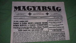 Antique 1940. May 16.. Hungary - Nazi newspaper with arrow and cross in collector's condition according to the pictures