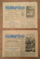 Kisalföld newspapers (November 2 and 3, 1983)