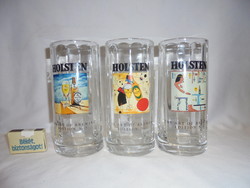 Holsten beer mug - three-piece series together 