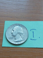 USA 25 CENT 1/4 DOLLÁR 1967 Quarter, George Washington #I