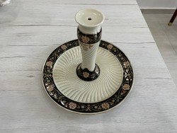Zsolnay porcelán füstölő tartó export ritka darab asztalközép dísztárgy