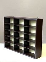 Wall shelf for collection or model 41.5 x 32 x 8 cm