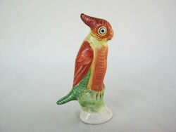 Bodrogkeresztúr ceramic mini parrot