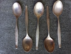 Bruckmann silver-plated dessert spoon set