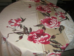 Gyönyörű vintage rózsás pihe-puha meleg termo párnahuzat