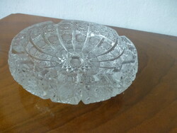 Old lead crystal ashtray