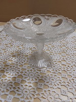 Glass base cake plate, cookie plate, serving tray