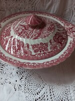 Ironstone castles series, large soup bowl with lid