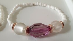 Bracelet made of 3 glass beads