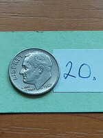 USA 10 CENT DIME 1967   Franklin D. Roosevelt, Réz-nikkel  20