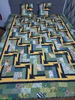 Patchwork blanket with the fantasy name of Hot Flashes