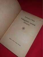1918.Antik Szabolcska Mihály: Válogatott versek könyv limitált gyönyörű állapot Singer & Wolfner