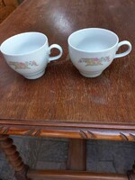 4 German porcelain tea cups
