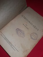 1930.antik Dr.Futó Jenő tanulmánykönyve Gárdonyi Gáza élete munkássága RITKA HMV kadás képek szerint