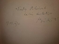 Antique 1939 laszló pine: faithfulness volume of poems own first edition autographed..Rare according to the pictures