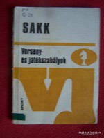 Sakk (verseny- és játékszabályok)  Budapest 1978 Illusztrált hasznos könyv