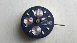 7750 Automatic chronograph mechanism, dial, hands