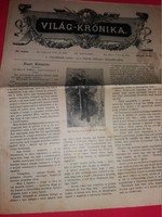 Antique 1910. September 39. Number world chronicle newspaper magazine nice condition according to pictures