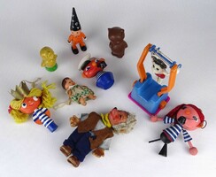 1N813 retro children's toy figure pack 9 pieces