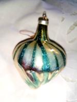 Glass old Christmas tree decoration from the sixties