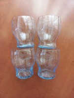 Glass water glasses 4 pcs