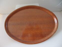 Lacquered wooden tray