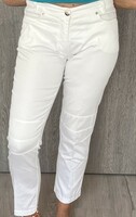 Women's white summer linen pants