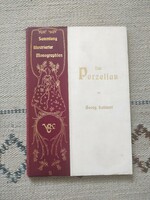 Porzellan - specialist book on antique German porcelain with Gothic letters