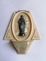 Virgin Mary holy water holder from the sixties