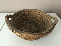 Small old wicker basket