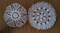 Decorative crocheted tablecloths 2 pcs