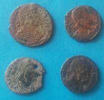 4 Roman small bronze