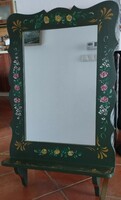 Hand painted wall mirror