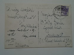 H36.1  Képeslap 1937 Váry Albert koronaügyész aláírásával  Raxalpe Semmring Ausztria