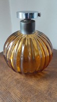 Old very nice perfume bottle from the 1920s-30s. Ribbed and flawless.