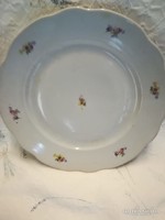 Zsolnay porcelán lapos tányér