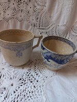 2 porcelain cups