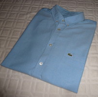 Original, French-made Lacoste short-sleeved men's shirt