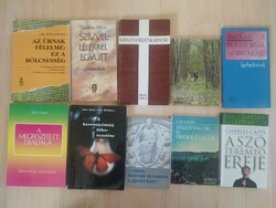 10 Christian-themed books for sale at the price of HUF 100/piece
