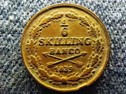 Svédország XIV. Károly János (1818-1844) 1/6 Skilling banco 1839 (id62749)