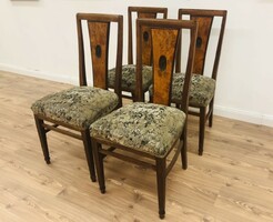 4 chairs with backs