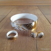 Modern Hólloháza porcelain jewelry