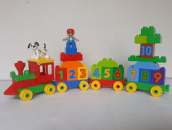 Playful familiarity with numbers, lego duplo number train, 10558 set