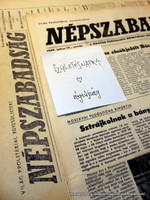 1962 July 5 / people's freedom / birthday! Original newspaper :-) no.: 15419