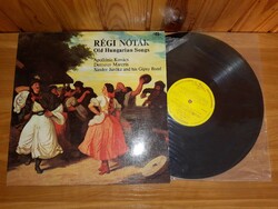 LP Bakelit vinyl hanglemez Régi Nóták - Kovács Apollónia, Marczis