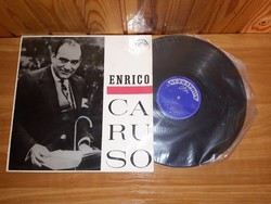 LP Bakelit vinyl hanglemez Enrico Caruso Operatic Arias and Songs