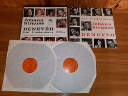LP Bakelit vinyl hanglemez Johann Strauss Jr. - Denevér Die Fledermaus
