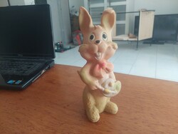 Retro whistle rubber toy bunny