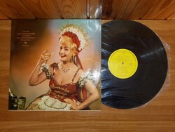Lp vinyl record imre kalmán - cárdásárányő (details)
